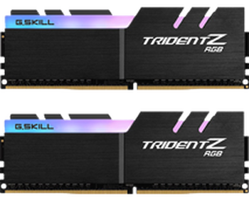 64GB (16GBx4) G.Skill Trident Z RGB DDR4 3200 MHz, CL16-18-18 64GB (16GBx4) G.Skill Trident Z RGB DDR4 3200 MHz, CL16-18-18