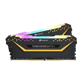 16GB (8GBx2) Corsair Vengeance RGB Pro Black DDR4 3200 MHz, CL-16-18-18