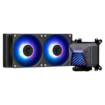 MSI MAG CoreLiquid A15 240 Black, TDP 250 Вт, вода
