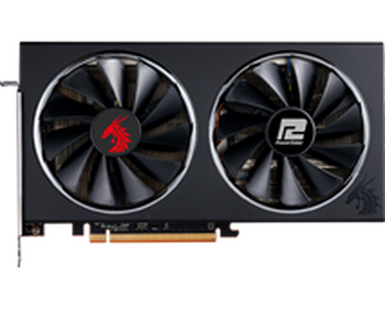 AMD Radeon RX 5600 XT Red Dragon PowerColor, 6GB GDDR6, 192 bit, 5 тепловых трубок