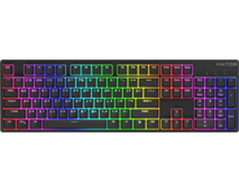 Gaming keyboard Hator Rockfall 2 Mecha Orange Black / Linear