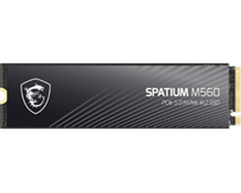 2TB / M.2 MSI Spatium M560 Зчитування: 10300MB/s; Запис: 8700MB/s