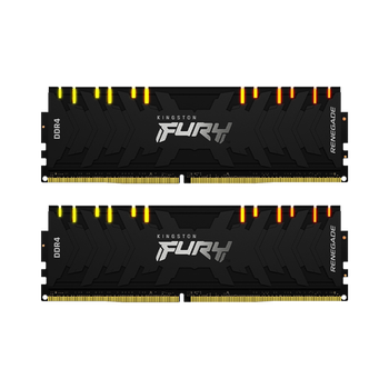 16GB (8GBx2) Kingston Fury Renegade RGB DDR4 3200 MHz, CL16-18-18