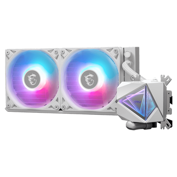 MSI MAG CoreLiquid I240 White, TDP 250 Вт, вода