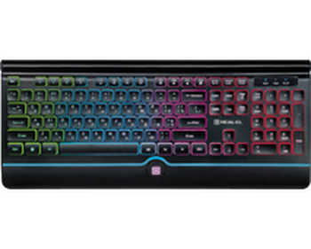 Ігрова клавіатура REAL-EL Comfort 8000 Backlit Black