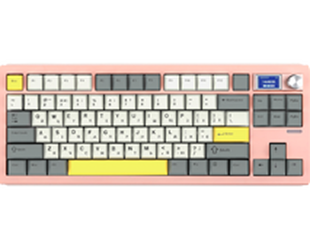 Ігрова клавіатура EPOMAKER Shadow-S Wisteria Linear Pink / Linear (SHS-P-WL)