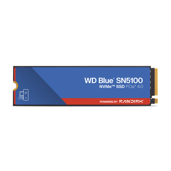 500GB / M.2 WD Blue SN5100 Зчитування: 6600MB/s; Запис: 5600MB/s, TLC