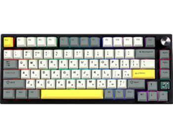 Ігрова клавіатура EPOMAKER TH80 SE Budgerigar V2 Black / Linear (TH80-SE-B-BV2)