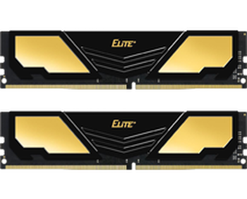 8GB (4GBx2) Team Elite Plus Gold/Black DDR4 2400 MHz, CL16-16-16 8GB (4GBx2) Team Elite Plus Gold/Black DDR4 2400 MHz, CL16-16-16