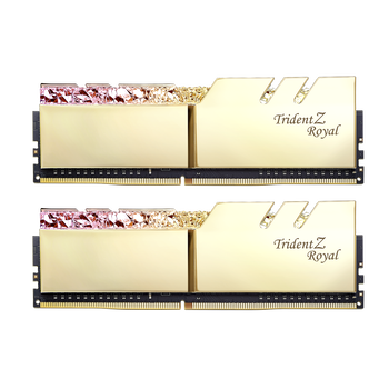 32GB (16GBx2) G.Skill Trident Z Royal DDR4 3200 MHz, CL16-18-18