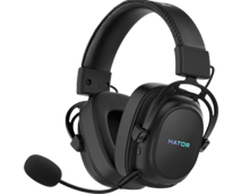 Ігрові навушники Hator Hypergang 7.1 Wireless Black Ігрові навушники Hator Hypergang 7.1 Wireless Black