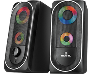 Игровые колонки REAL-EL S-110 Black