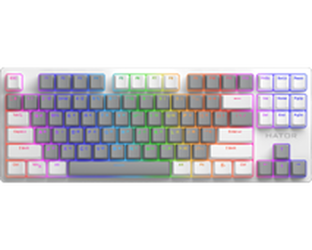 Ігрова клавіатура Hator Rockfall 2 Mecha Signature Edition White/Grey/White / Linear