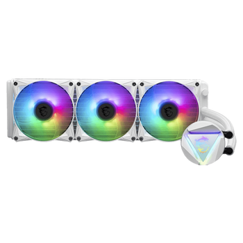 MSI MAG CoreLiquid 360R V2 White, ARGB, TDP 350 Вт, вода