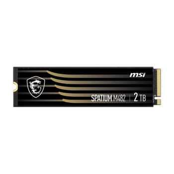 2TB / MSI Spatium M482 Зчитування: 7300MB/s; Запис: 6400MB/s, TLC
