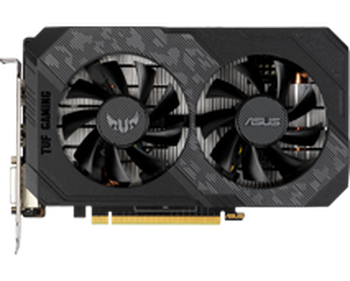 NVIDIA GeForce GTX 1650, TUF Gaming OC V2 Asus, 4GB GDDR6, 128 bit, 1 тепловая трубка