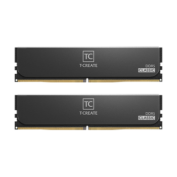64GB (32GBx2) Team T-Create Classic 10L Black DDR5 5600 MHz, CL46-46-46