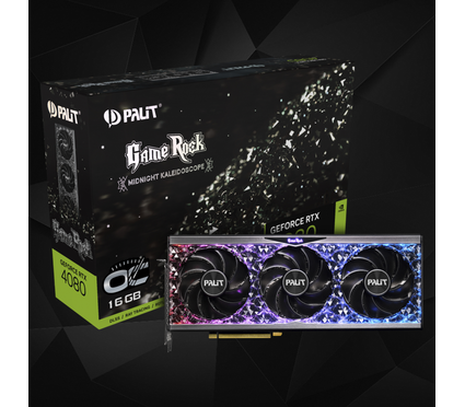 Видеокарта NVIDIA GeForce RTX 4090 GameRock OC Palit, 24GB, 384