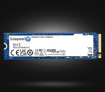 SSD M.2 2TB / M.2 Kingston NV3 Зчитування: 6000MB/s; Запис: 4000MB