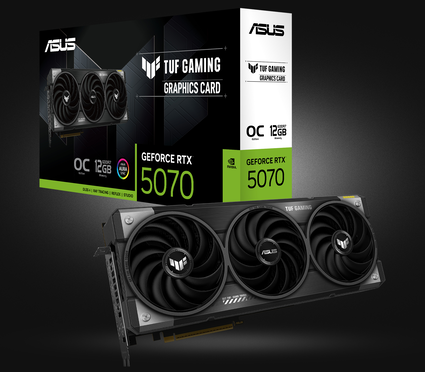 Відеокарта NVIDIA GeForce RTX 5070 TUF Gaming OC Asus, 12GB, 192