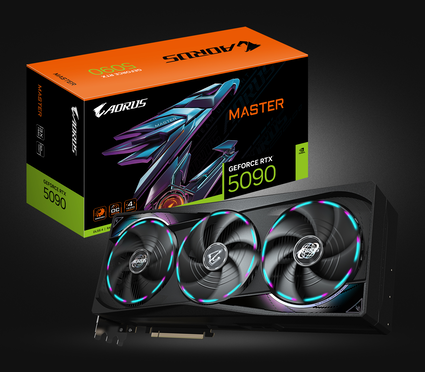 Відеокарта NVIDIA GeForce RTX 5090 Aorus Master Gigabyte, 32GB