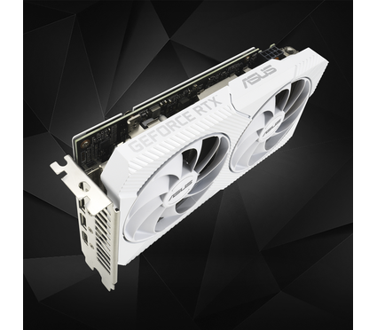 Видеокарта NVIDIA GeForce RTX 3060 Dual OC White Asus, 8GB GDDR6