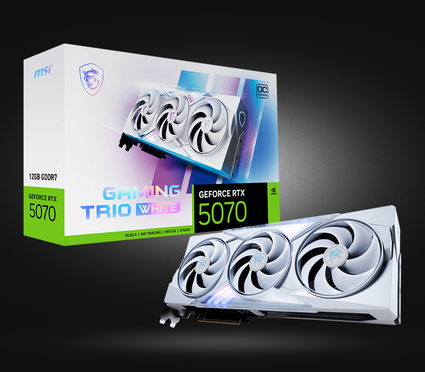 Video card NVIDIA GeForce RTX 5070 Gaming Trio OC White MSI, 12GB