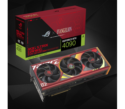 Видеокарта NVIDIA GeForce RTX 4090 ROG Strix OC EVA-02 Edition