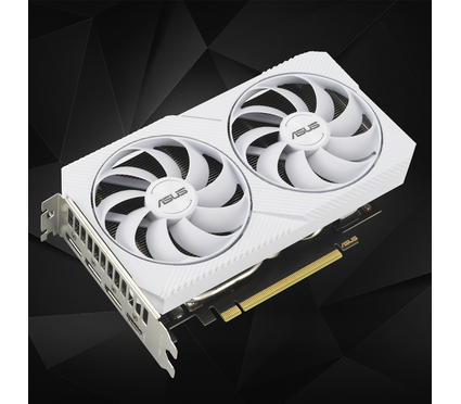 Видеокарта NVIDIA GeForce RTX 3060 Dual OC White Asus, 8GB GDDR6