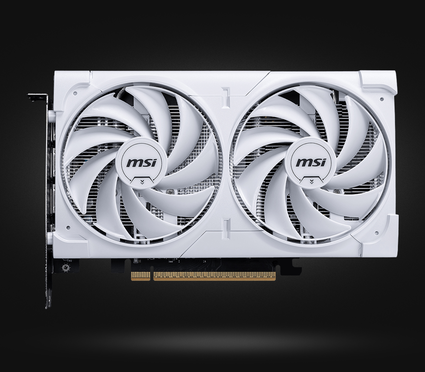 Відеокарта NVIDIA GeForce RTX 5060, Ventus 2X OC White MSI, 8GB