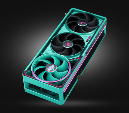 Видеокарта NVIDIA GeForce RTX 5080 HATSUNE MIKU Edition OC Asus