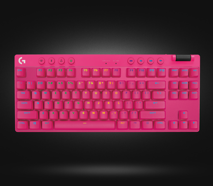 Игровая клавиатура Logitech G PRO X TKL Lightspeed Magenta