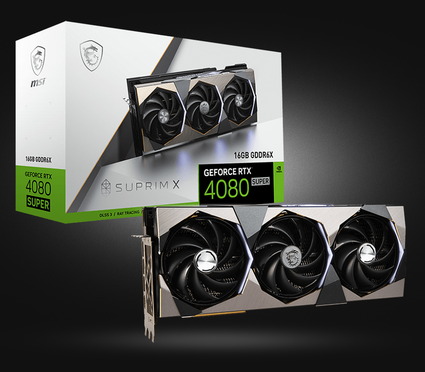 Відеокарта NVIDIA GeForce RTX 4080 Super Suprim X MSI, 16GB, 256