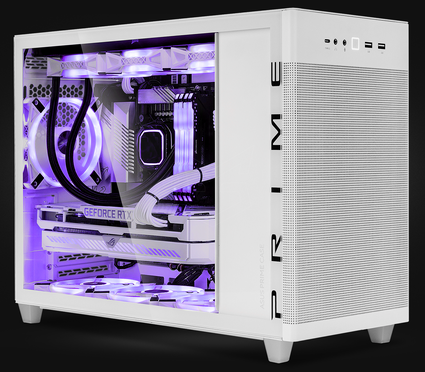 Корпус Asus Prime AP201 White Tempered Glass — купить корпус в