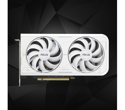 Відеокарта NVIDIA GeForce RTX 3060 Ti, Dual OC White Asus, 8GB