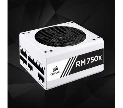 Блок питания 750W / Corsair RM750x white, APFC, КПД 92%, Gold