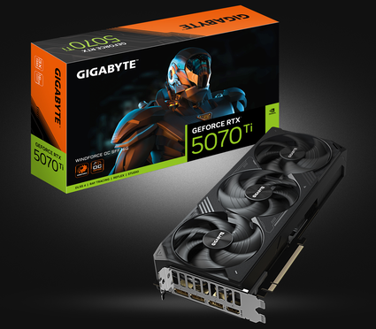 Видеокарта NVIDIA GeForce RTX 5070 Ti Windforce OC SFF Gigabyte