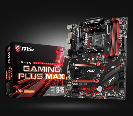 Материнская плата MSI B450 Gaming Plus Max Socket AM4 — купить