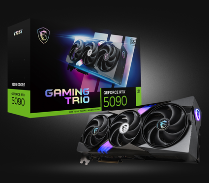 Відеокарта NVIDIA GeForce RTX 5090 Gaming Trio OC MSI, 32GB, 512