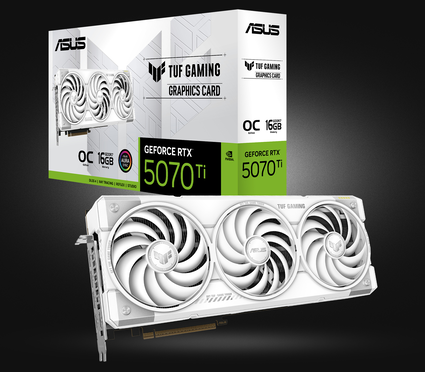 Video card NVIDIA GeForce RTX 5070 Ti TUF Gaming OC White Asus