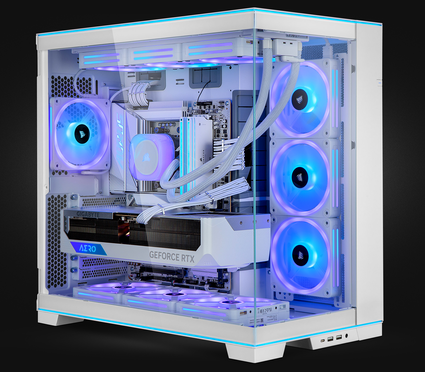 PCケース　lianli o11 DYNAMIC EVO RGB white Корпус Lian Li - O11 Dynamic EVO RGB White — купить корпус в Киеве