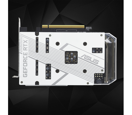 Видеокарта NVIDIA GeForce RTX 3060 Dual OC White Asus, 8GB GDDR6