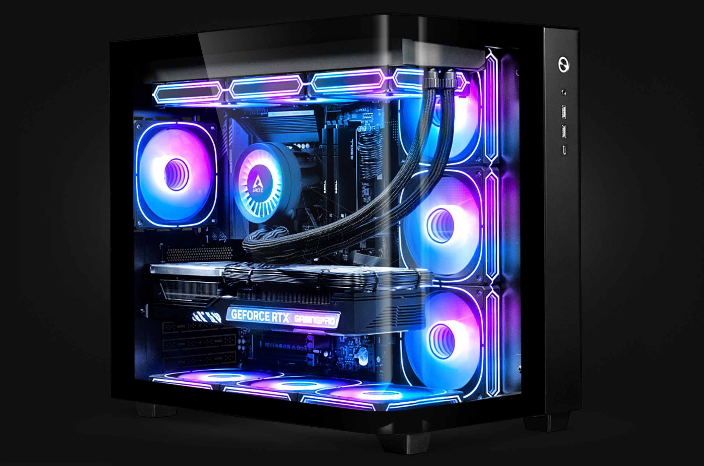 【 新品未使用 】Ryzen™ 9 7950X3D RTX 4080 SUPER Игровой компьютер Ryzen 9 7950X3D / RTX 4080 Super / V2 - купить в